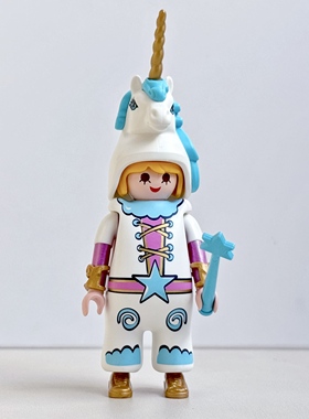 【热销款人偶】playmobil摩比世界S25季抽抽乐盲袋独角兽小红帽