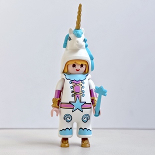 playmobil摩比世界S25季 人偶 抽抽乐盲袋独角兽小红帽 热销款