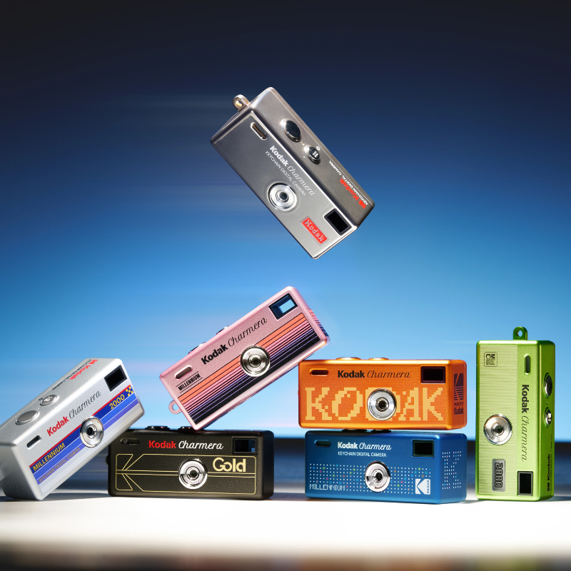现货Kodak/柯达 千禧年盲盒钥匙扣相机盲盒相机数码迷你礼物