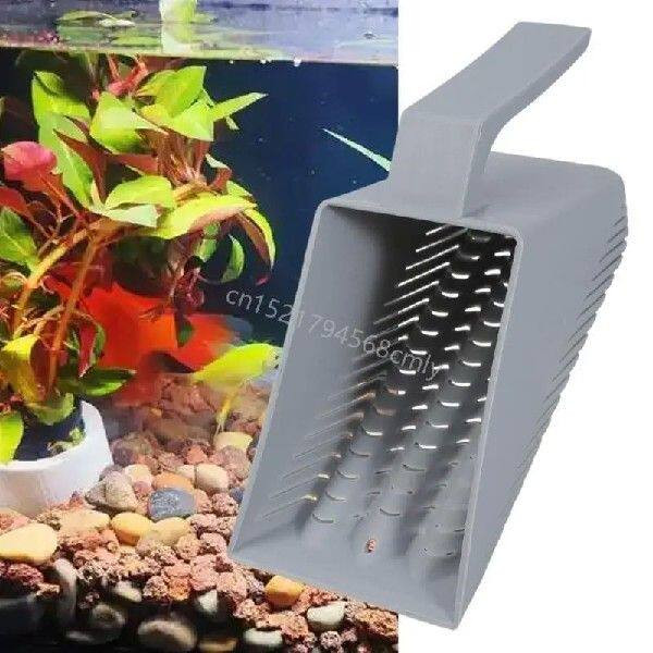 多功能沙铲水族箱塑料漏水铲沙子铲水草泥清理器翻缸神器沙铲铲子