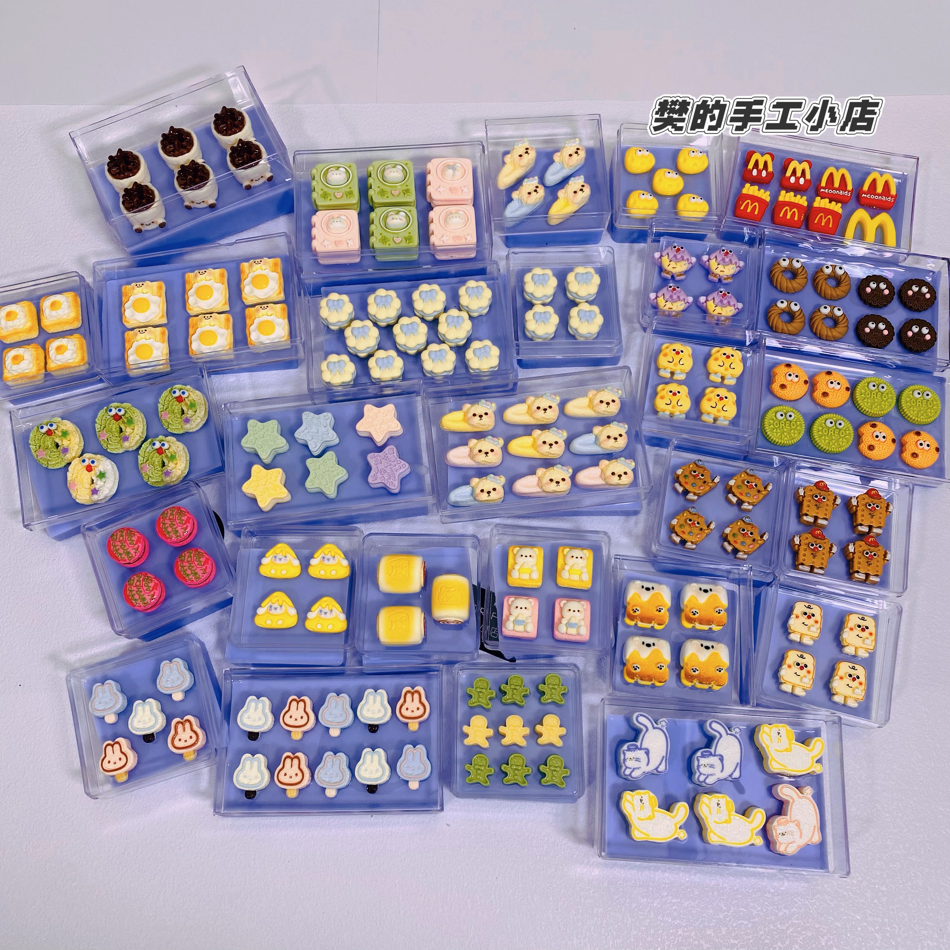 樊的手工小店 【第二十三弹】饼干系列硅胶模具 甜点硅胶模