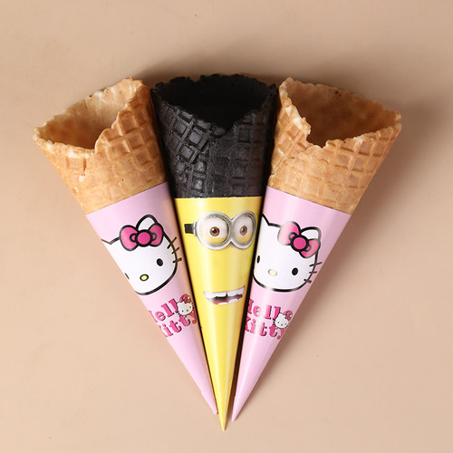 冰激凌蛋筒商用家用平底尖底脆筒