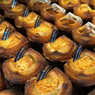 sudo半球圆形可颂塔壳法式 方块熟胚日本京东丹麦黄油面包挞半成品