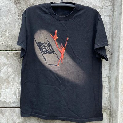 Metallica复古300g纯棉短袖T恤