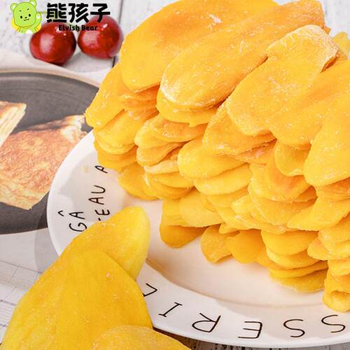 熊孩子袋装优选厚切芒果干
