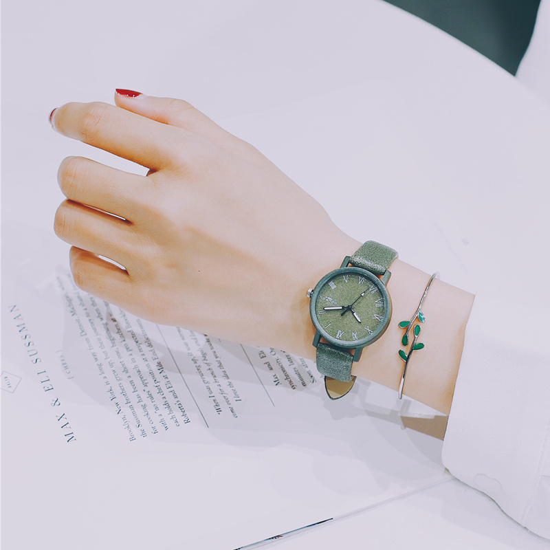 森女系小清新文艺手表中学生韩版简约潮流ulzzang复古style学院风