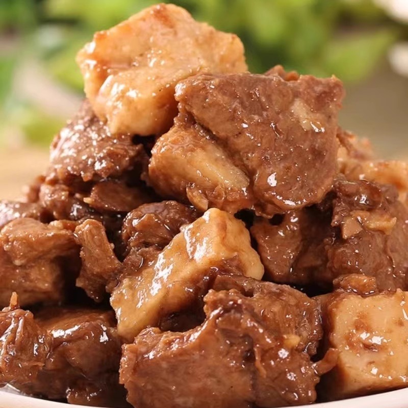 素食品卤肉 丁仿荤食品斋菜大全素莲大豆蛋白促销植物肉佛家可吃