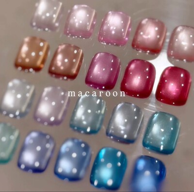 日本进口 enoi 全新 2μ 闪耀macaroon 马卡龙猫眼 235-254 20色