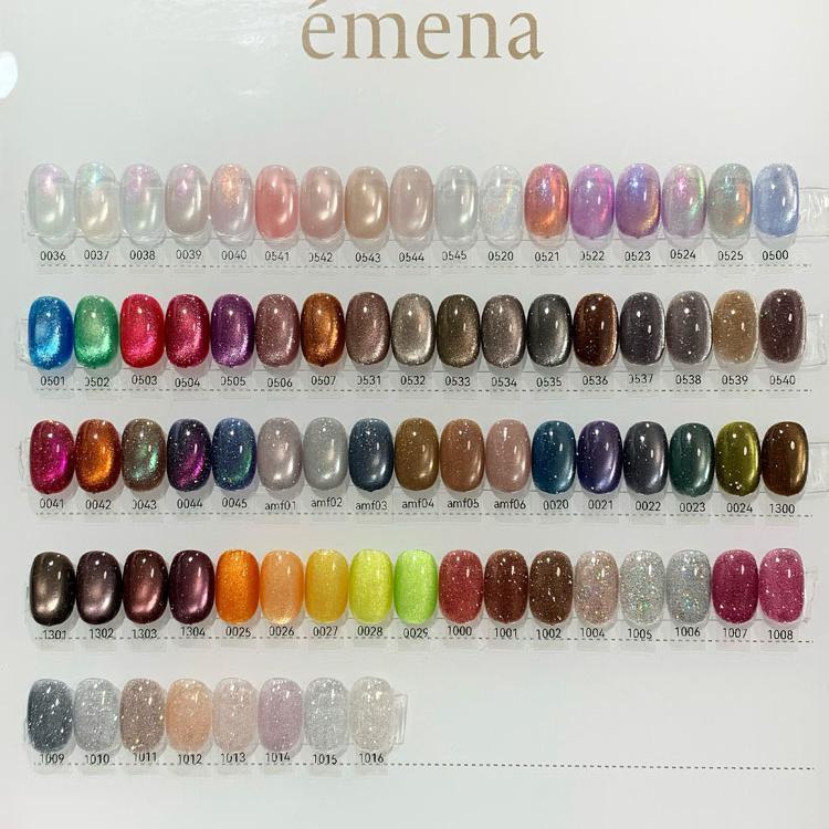 2024 日本进口小布 Emena  猫眼胶甲油胶  INS网红 全套色