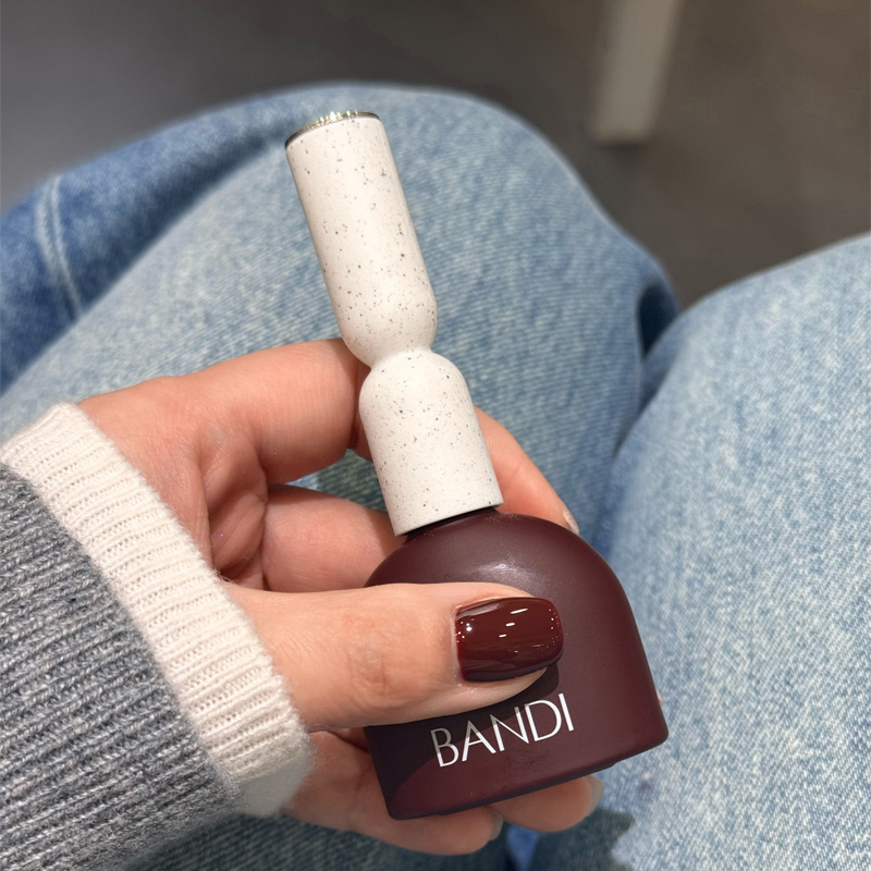 韩国 BANDI  甲油胶 美甲显白  BF208 PAINT BROWN 焦糖咖棕