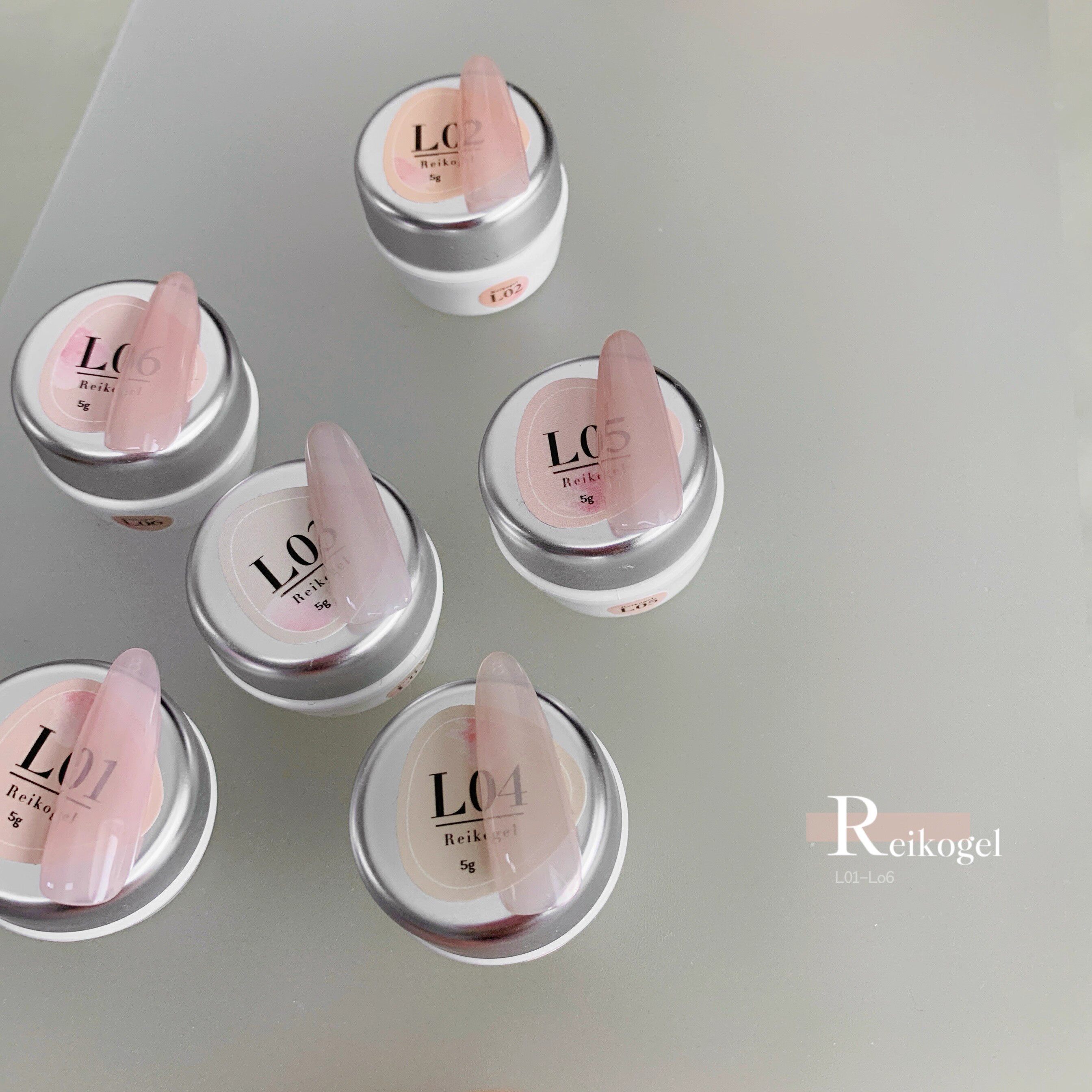 Reikogel 新品上新六色 实用百搭裸色裸色甲油胶 嬛嬛色 华妃色