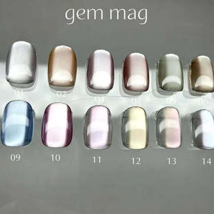 东京展会新品 CLETO GEM Mag 细腻金属感 2025 猫眼胶 日本进口