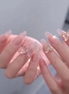 ARATA 美甲饰品  火热 网红 闪亮钻石幻彩蝴蝶