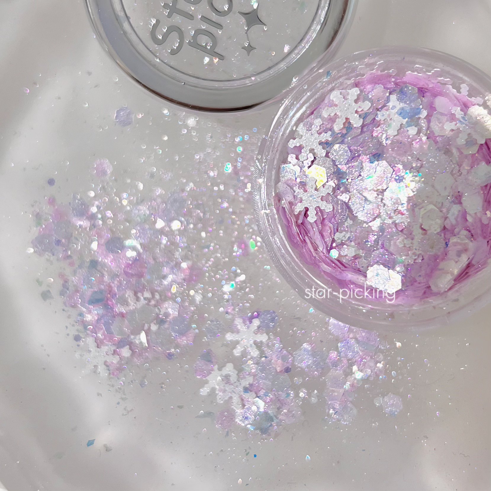 Star-picking自调闪粉亮片《初霞微雪》《桃春》,彩妆/香水/美妆工具,指甲装饰,淘宝优惠券,粉丝福利购,淘宝优惠卷