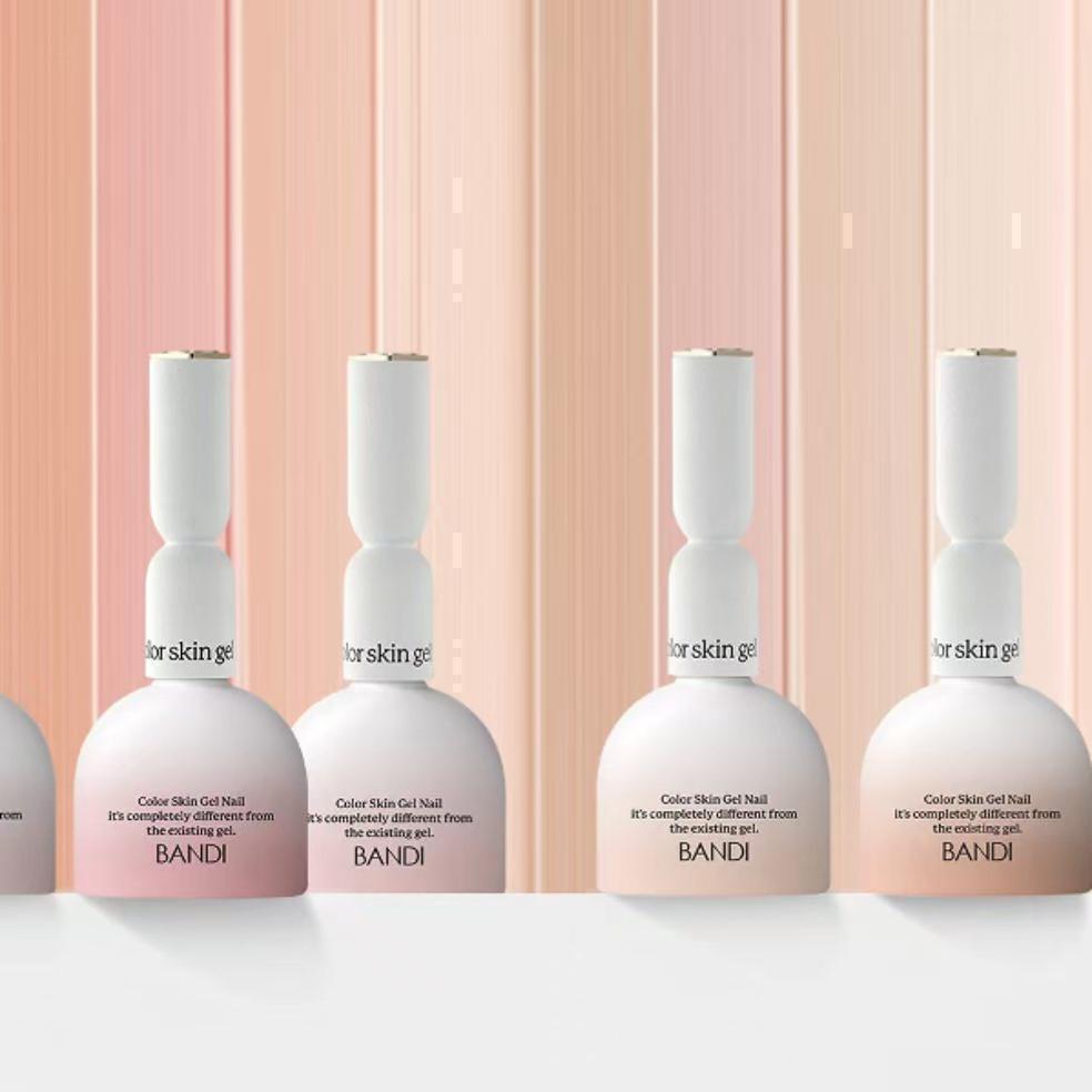 Bandi甲油胶  肌肤色系列  乳透裸色系列 高级显白 裸肤色