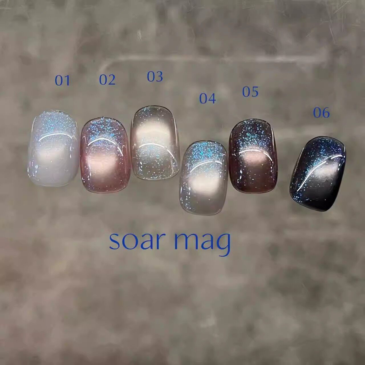 2025日本进口 CLETO 东京11月展会 soar mag 玻璃珠猫眼胶 甲油胶