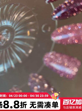 日本 Enoi 粉色红色系 爆闪碎钻胶  甲油胶 F01-F12