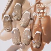 日本进口 bare 日本小布 2024 Muse 天然透裸肤色系列 sheer skin