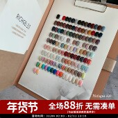 3.0瓶装 Rich gel 甲油胶高端甲油胶顺滑通光疗胶透显色持久甲油