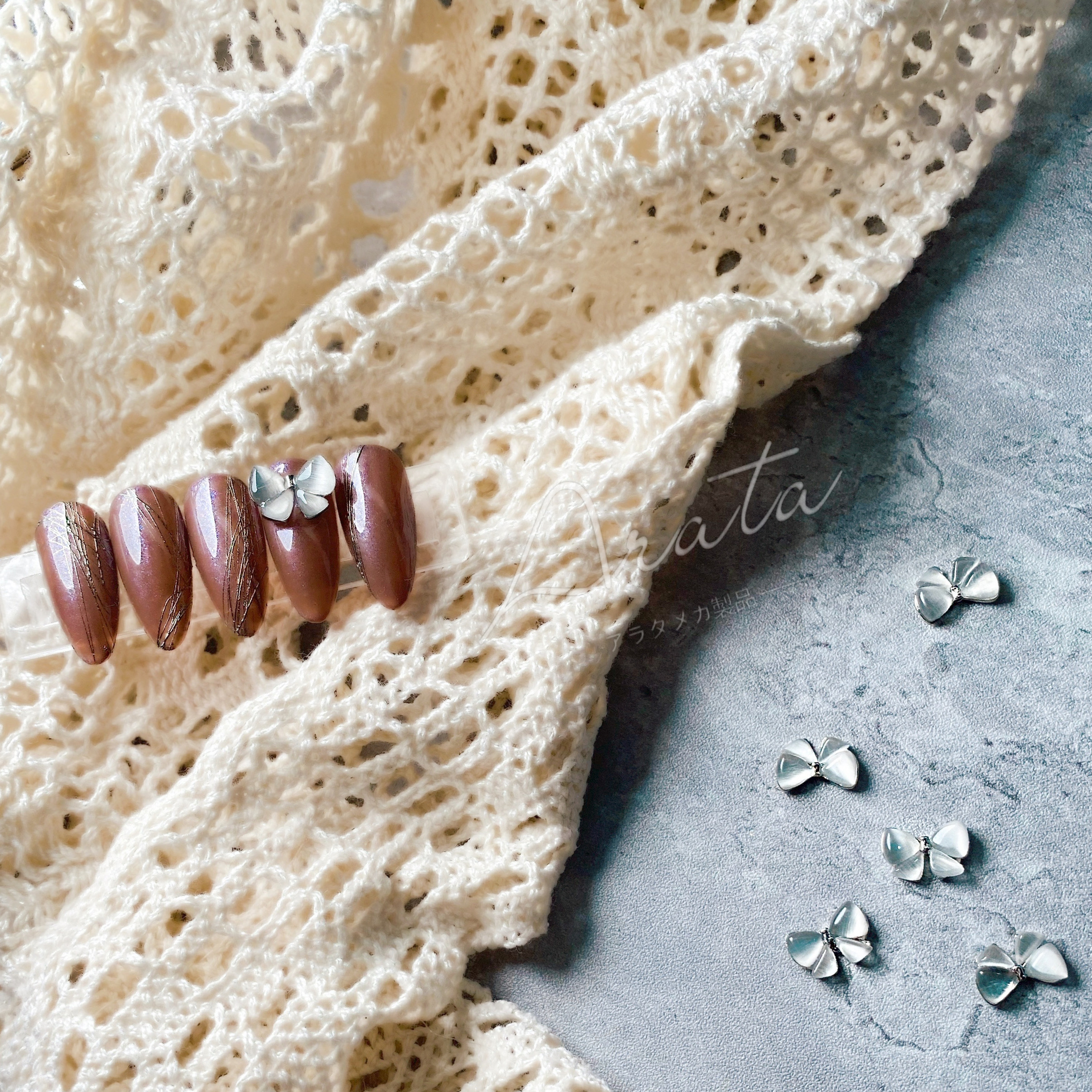 arata好看透亮玉石金银两色