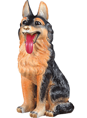 纯铜看门狗风水办公室商务工艺品