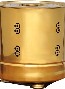 莲善堂不锈钢加厚烧纸桶