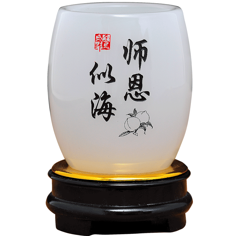 琉璃送老师创意摆件退休纪念品