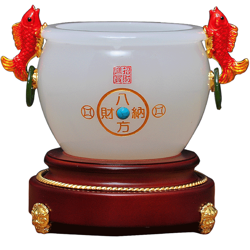 八方来财双耳家居客厅开业礼品