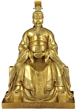 黄铜祖师周文王家居客厅工艺品