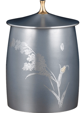 廖达锡茶叶罐精致可定制