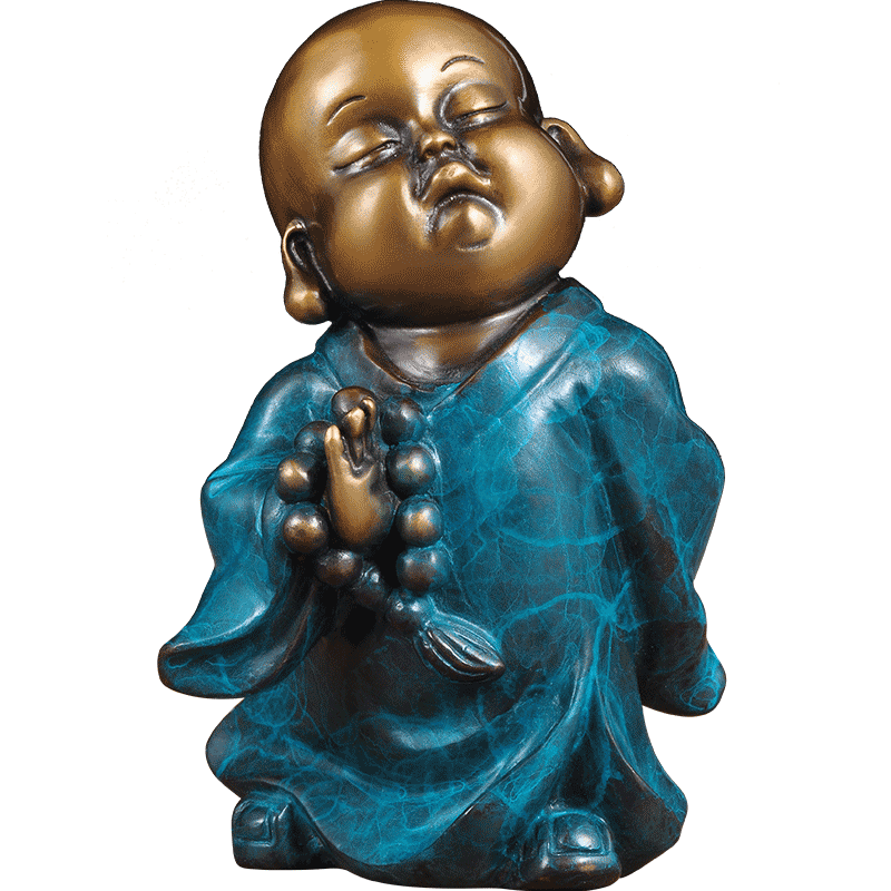 纯铜禅意风酒柜办公室桌面工艺品