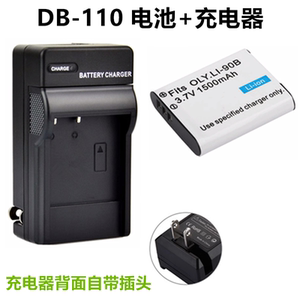 适用Ricoh/理光GR III GR3 X WG6 G900数码相机电池+充电器DB-110