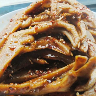 川味私房菜 爆炒鸭脚 开心下酒菜