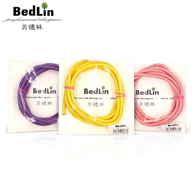 3mm进口高档圆绳翡翠玉吊坠珠宝挂绳diy手工编织手链项链挂坠绳线