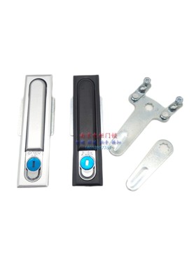 大方锁MS490配电柜门锁MS480-1平面按压锁 机箱动力机柜锁MS818