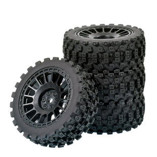 70mm拉力轮胎1 10房车胎ptg2ABS轮毂竞速胎xv02田宫TT01越野软胎