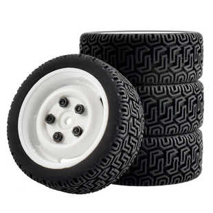 1比10平跑轮胎XV02房车68mm拉力迷宫胎94123抓地TT02田宫FW06无限