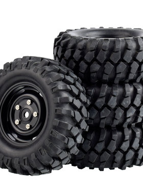 96MM攀爬轮胎1.9寸防真胎1:10攀爬车Axial碎石SCX10软橡胶胎皮D90