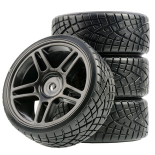 10漂移轮胎94123房车GT3漂移车D5樱花D4田宫TT02花纹硬胎皮XV02