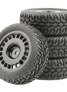 75mm拉力轮胎1:10平跑改拉力胎TT01京商FW06田宫XV01尼龙轮毂XV02