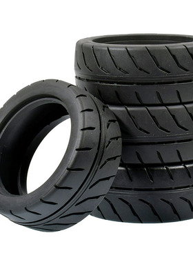 1:10平跑车XV02房车XV01田宫TT02京商fw06竞速轮胎68mm抓地胎皮