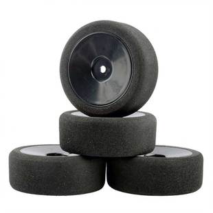 10平跑海绵胎94122竞速轮胎D4樱花D5田宫TT02京商FW06平跑车RS4