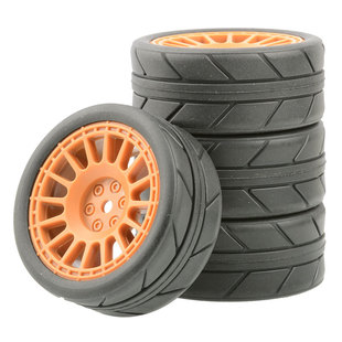 10房车轮胎94123平跑胎94122公路胎耐磨FW06竞速胎XV01田宫TT02