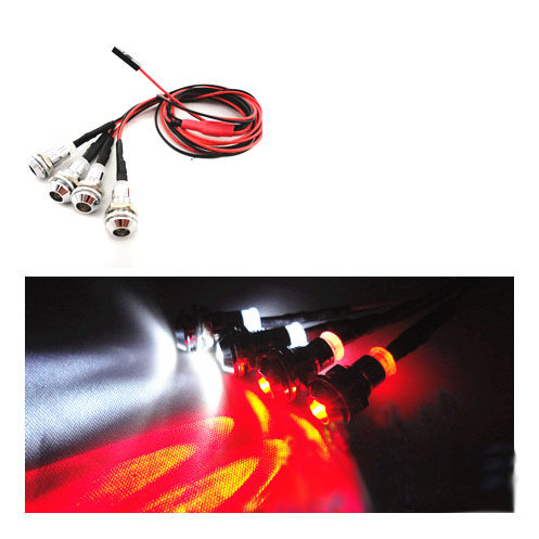 led模型车改装灯RCW8车模船模
