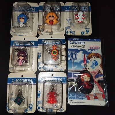 日版正品万代EVA周边玩具