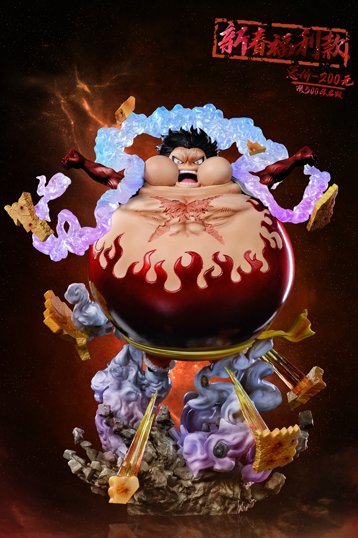 G5坦克人路飞GK树脂手办模型限量