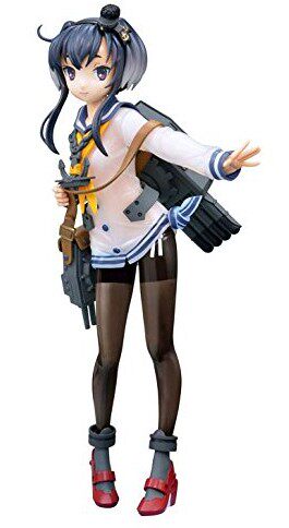 日版正品防伪 世嘉 舰队collection 舰娘SPM 时津风 手办模型礼物