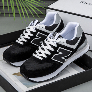 底男鞋 N字574款 运动鞋 情侣女鞋 新款 透气学生鞋 百伦跑步鞋