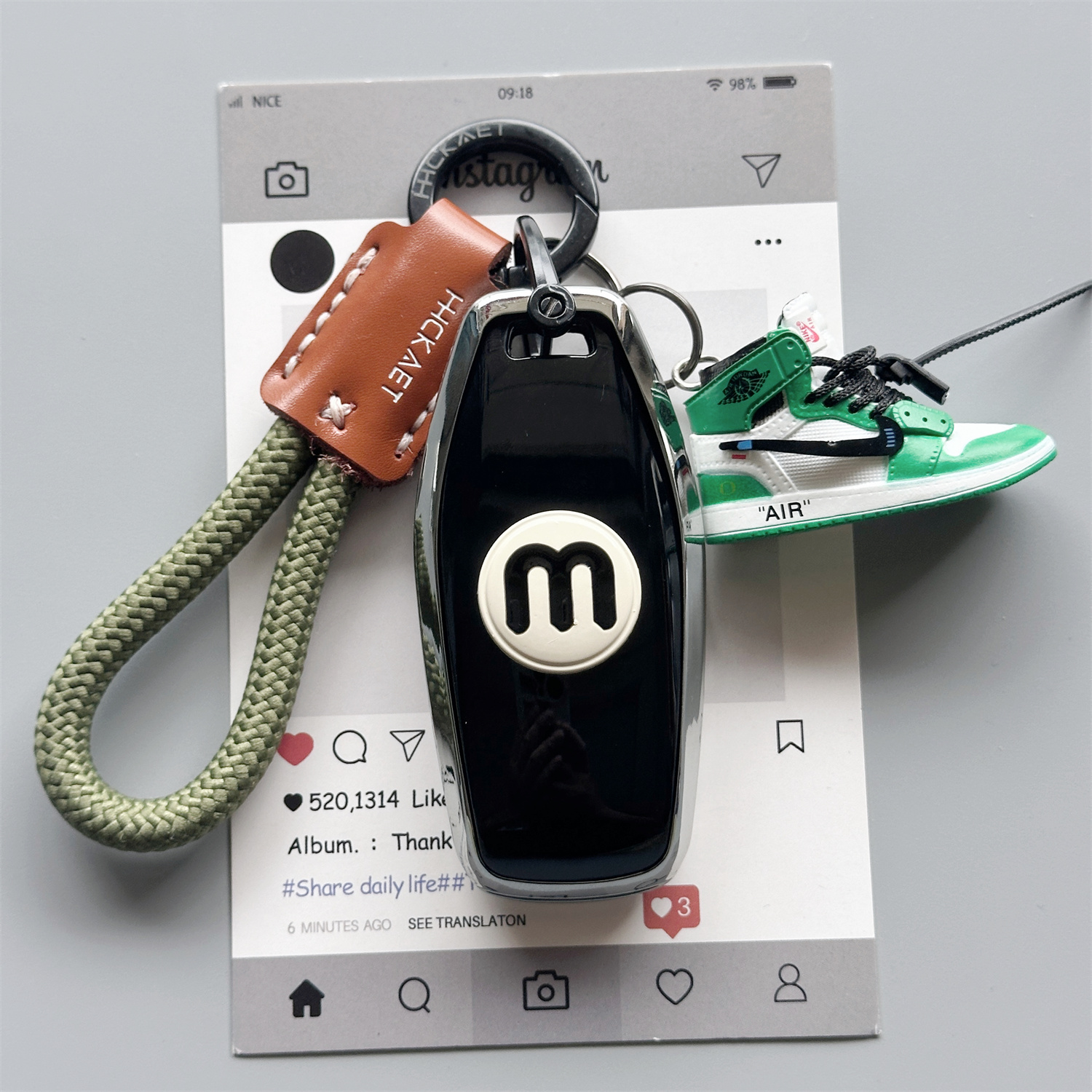 26新款奥迪A5L钥匙套Q6L