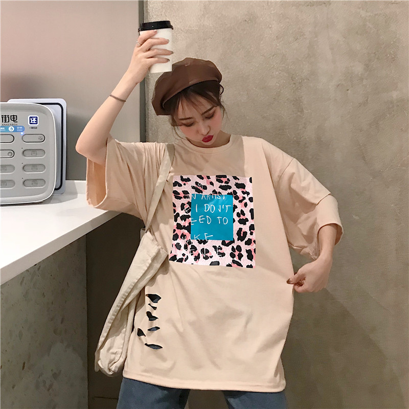 Real shot fashion summer plus plus size women's dress Jin Pang Mei Mei xianshou T-shirt short sleeve T-shirt